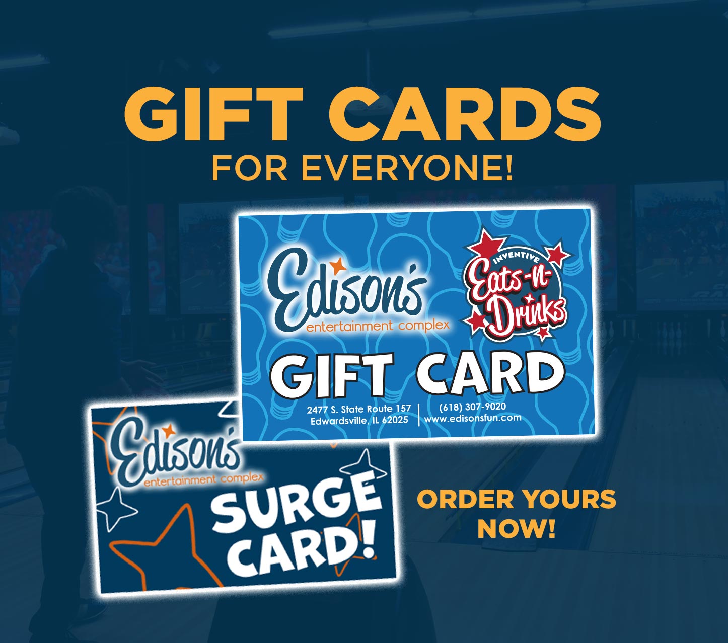 Edison's Gift Cards